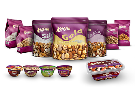 Buy Krikita Happy Hour Cup of Pistachios & Almonds 45 g Online in UAE